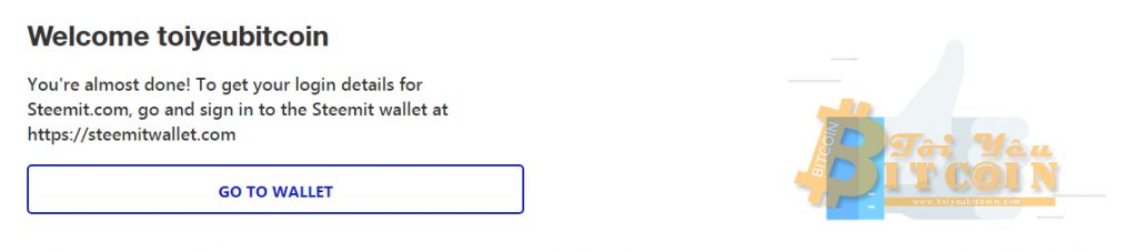 Tạo tài khoản ví Steem coin trên Steemit miễn phí. Ảnh 14