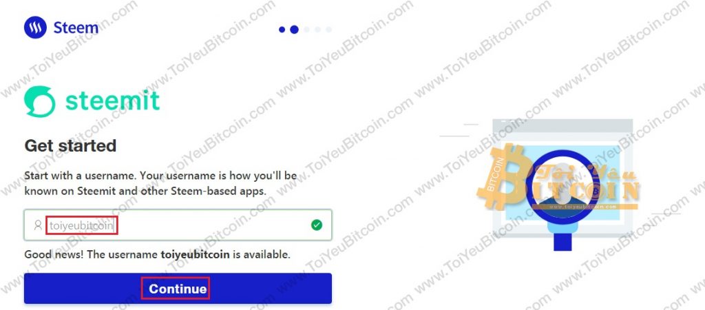 Tạo tài khoản ví Steem coin trên Steemit miễn phí. Ảnh 3