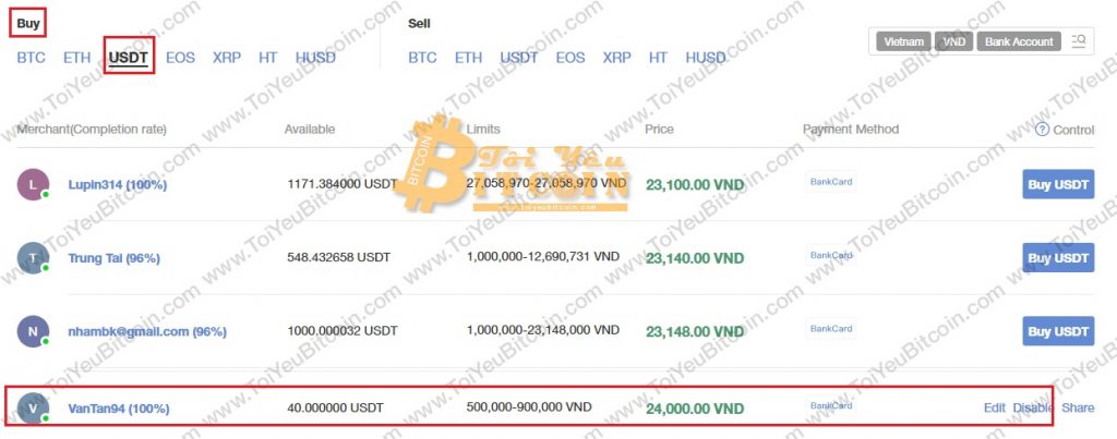 Cách tạo quảng cáo trên Huobi OTC. Ảnh 6