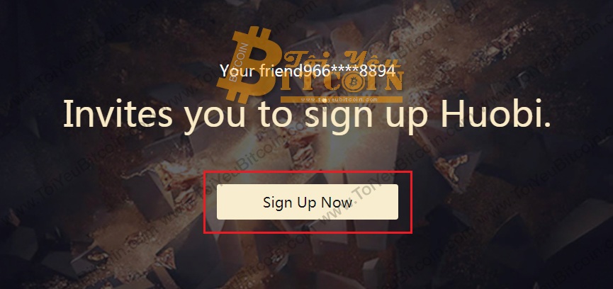 Đăng ký tạo tài khoản Huobi OTC. Ảnh 1