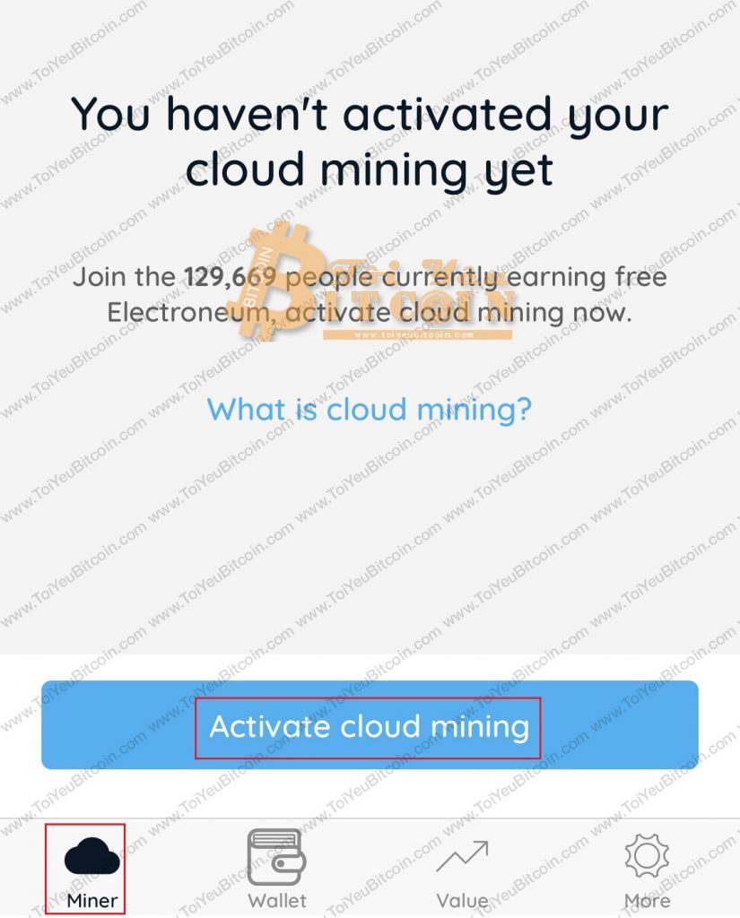 Cách đào ETN coin trên điện thoại. Ảnh 1