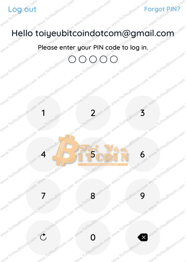 Cách sử dụng ví ETN coin trên điện thoại. Ảnh 7