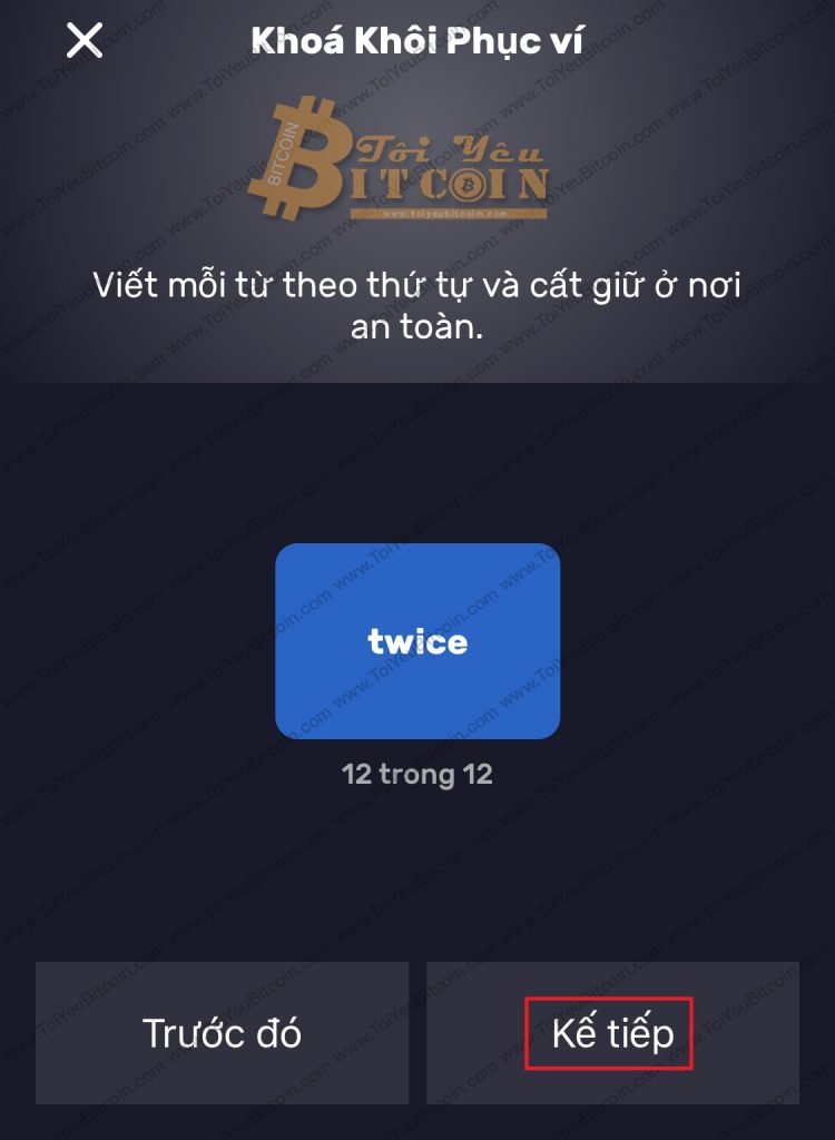 Tạo ví DigiByte trên điện thoại. Ảnh 6