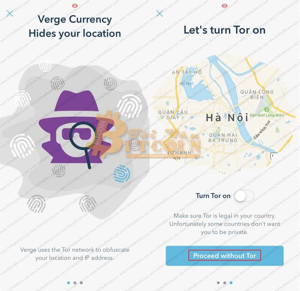 Cách tạo vi Verge coin trên điện thoại. Ảnh 10