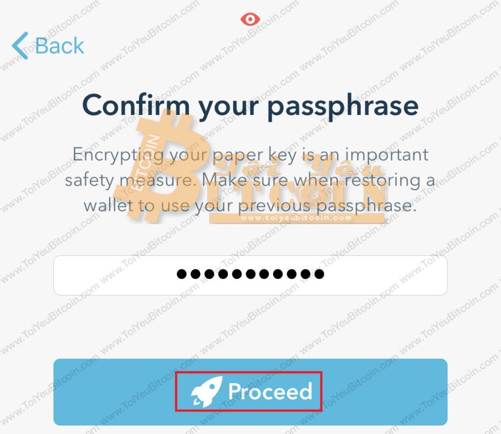 Cách tạo vi Verge coin trên điện thoại. Ảnh 9