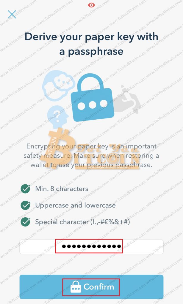 Cách tạo vi Verge coin trên điện thoại. Ảnh 8