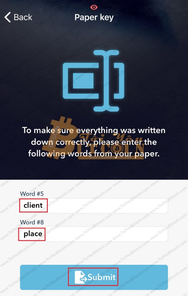Cách tạo vi Verge coin trên điện thoại. Ảnh 7