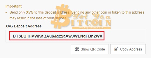 Cách rút tiền từ ví Verge Tor. Ảnh 2