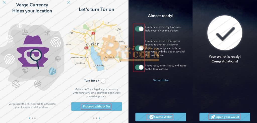 Cách khôi phục ví Verge Tor. Ảnh 7