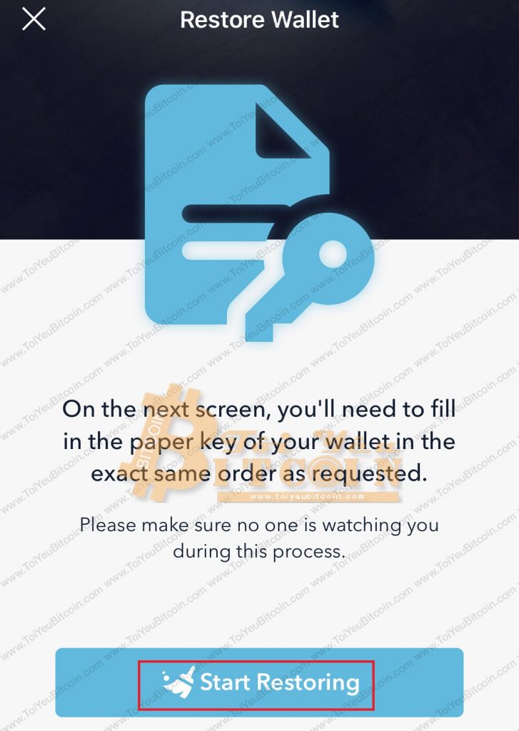 Cách khôi phục ví Verge Tor. Ảnh 3