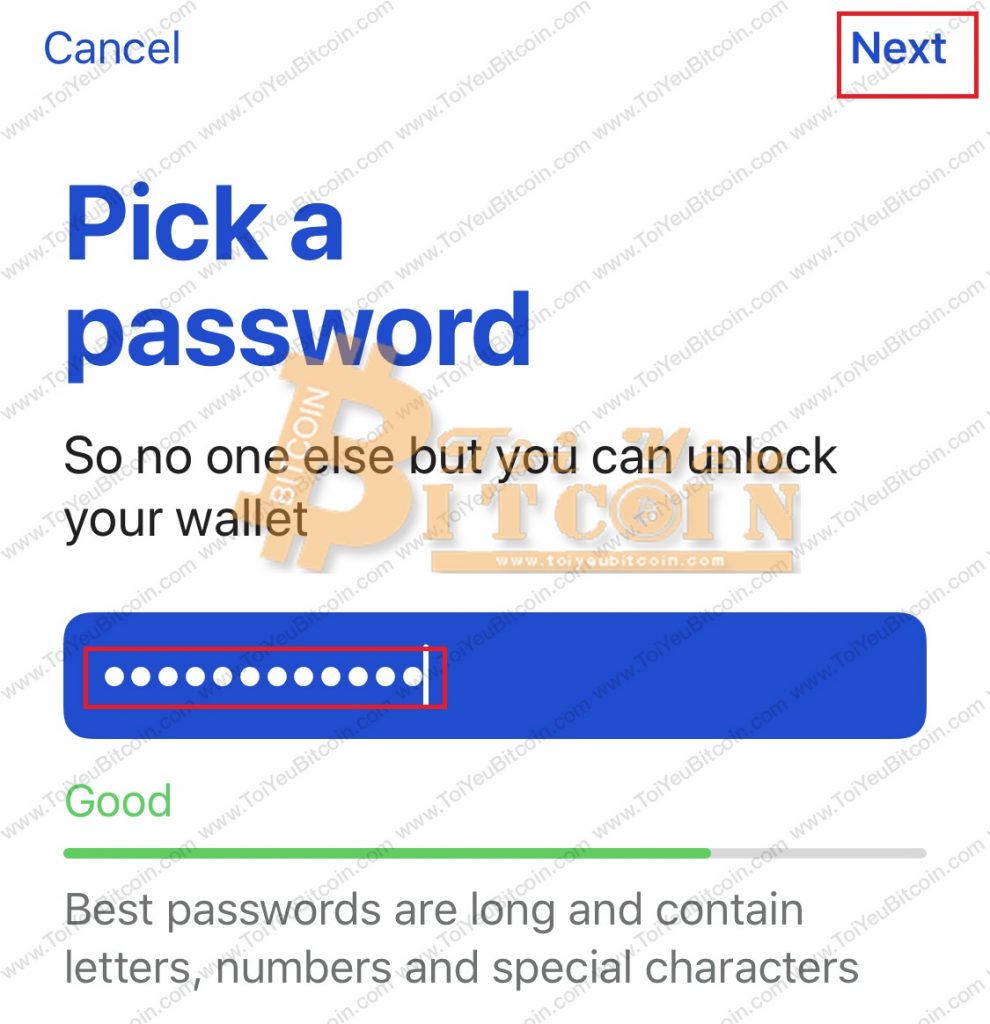 Tạo ví MEWconnect trên điện thoại. Ảnh 2