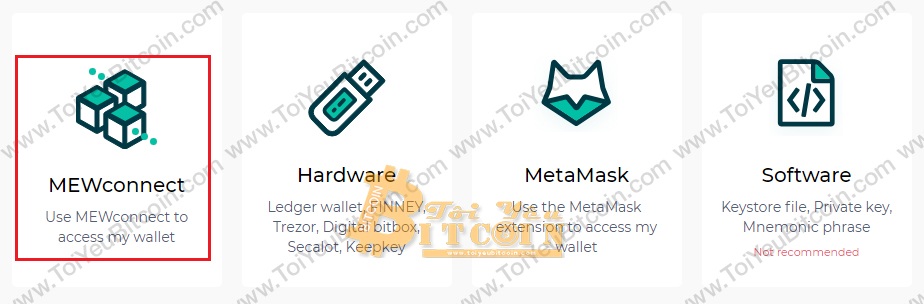 Kết nối MEWconnect với ví MEW. Ảnh 2