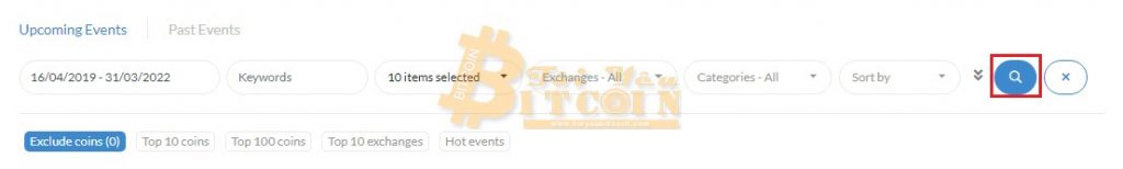 Tìm kiếm trên CoinMarketCal