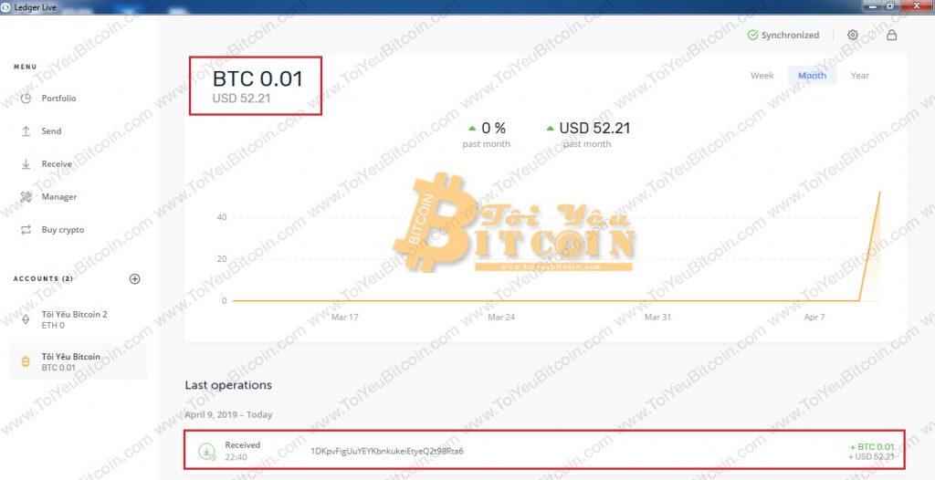 Cách nạp tiền vào ví Ledger. Ảnh 6