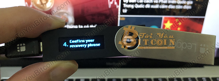 Cách cài đặt ví Ledger Nano S. Ảnh 13