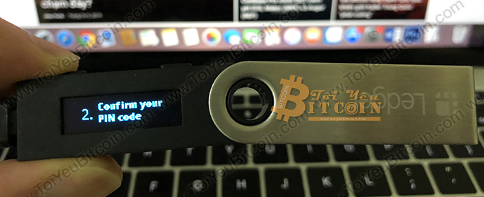 Cách cài đặt ví Ledger Nano S. Ảnh 7