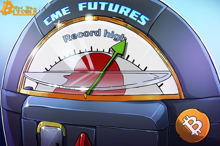 Giá trị hợp đồng tương lai Bitcoin giao dịch trên sàn CME chạm mức kỉ lục 1,3 tỉ USD