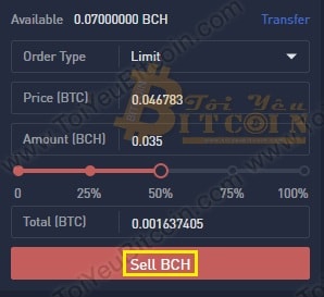 Cách trade coin trên sàn Bithumb Pro. Ảnh 4