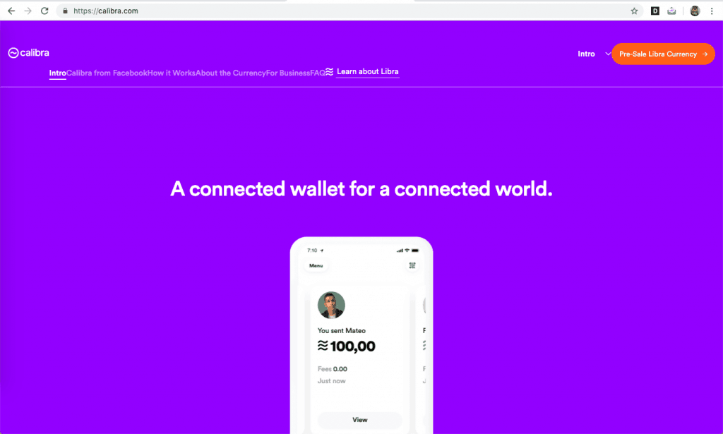 Một đợt pre-sale của Libra