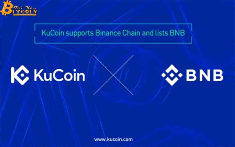 Kucoin niêm yết Binance coin