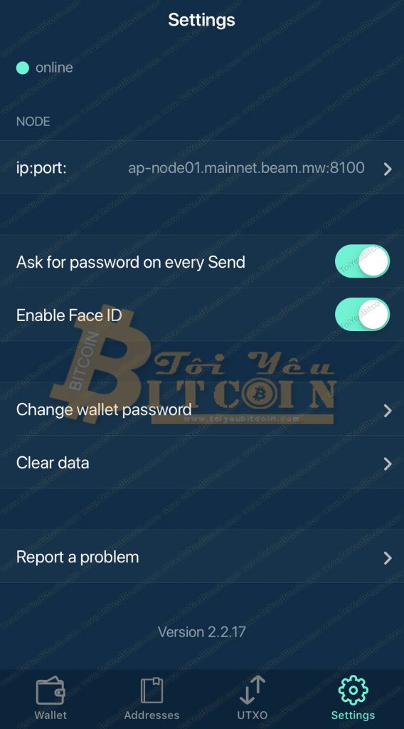 Cách sử dụng ví Beam. Ảnh 2
