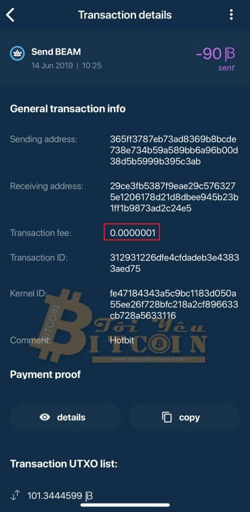 Cách rút tiền từ ví Beam. Ảnh 7