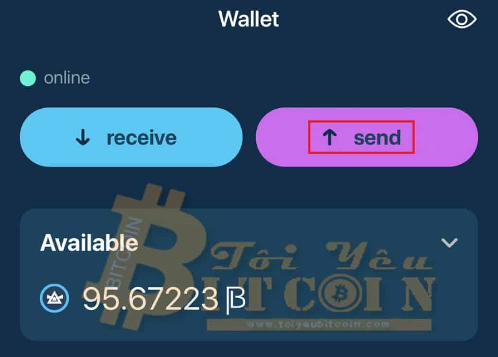 Cách rút tiền từ ví Beam. Ảnh 3