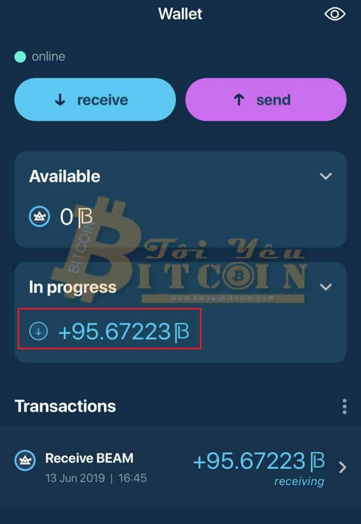 Cách kích hoạt lại ví Beam đã hết hạn. Ảnh 6