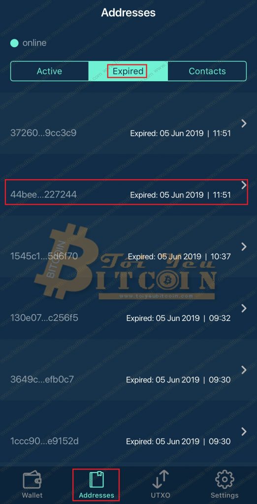 Cách kích hoạt lại ví Beam đã hết hạn. Ảnh 1