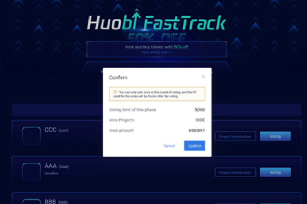 Tham gia voting trên FastTrack. Ảnh 2