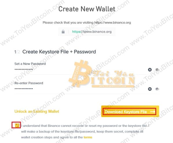 Cách tạo ví Binance Dex. Ảnh 3