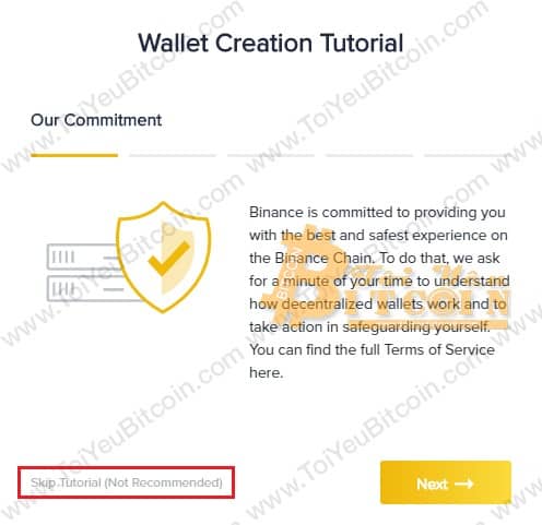 Cách tạo ví Binance Dex. Ảnh 2
