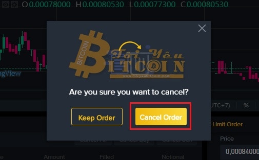 Cách trade coin trên Binance DEX. Ảnh 6