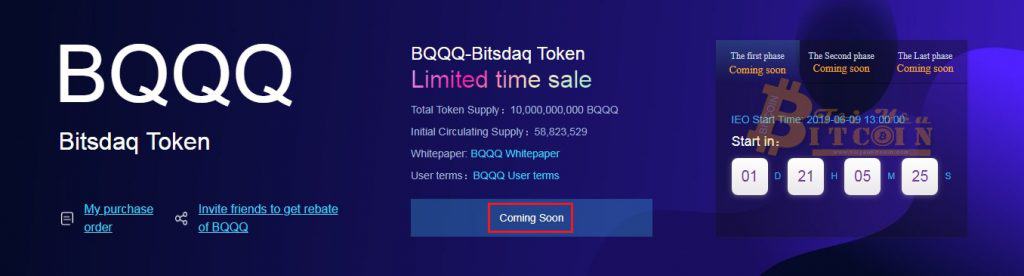 Cách mua IEO BQQQ trên Bitsdaq. Ảnh 4