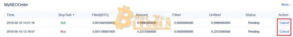 Cách trade coin trên sàn CoinEgg. Ảnh 5