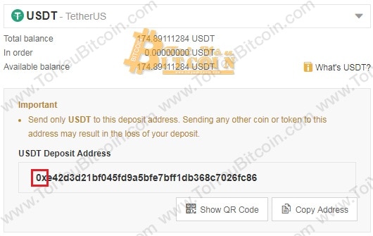 USDT Binance