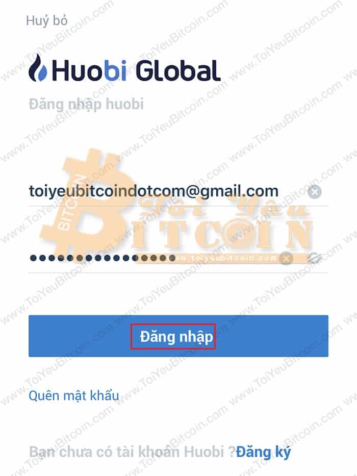 Cách cài đặt Huobi App. Ảnh 2