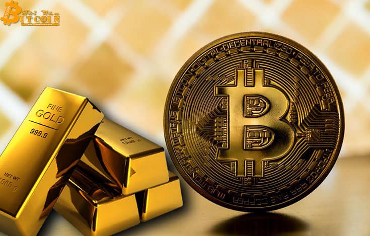 Bitcoin và vàng di chuyển tương tự trong 6 tháng qua