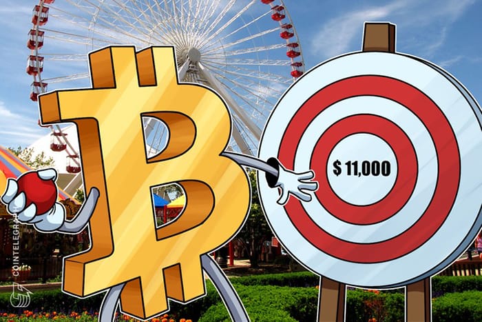 Giá Bitcoin hướng tới mục tiêu $11.000, thị trường altcoin trở về từ "cõi chết"