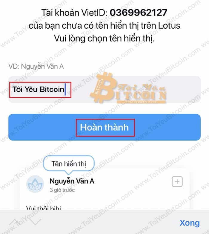 Cách đăng ký tạo tài khoản Lotus. Ảnh 7