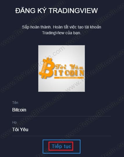 Hướng dẫn cách đăng ký tài khoản TradingView. Ảnh 4