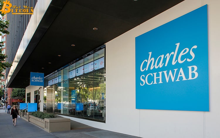Công ty môi giới khổng lồ Charles Schwab "nói không" với tiền điện tử