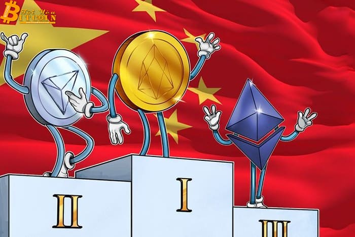 Trung Quốc công bố BXH tiền mã hóa mới, Tron tăng cấp