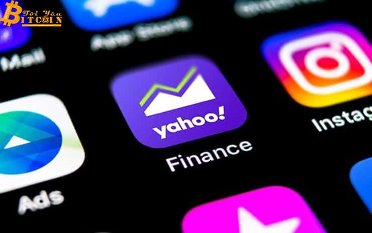 Yahoo Finance thêm giá tiền điện tử của CoinMarketCap vào trang web của mình