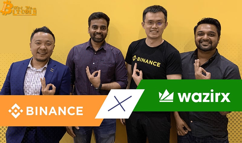 Binance mua lại nền tảng giao dịch tiền mã hoá WazirX hàng đầu Ấn Độ