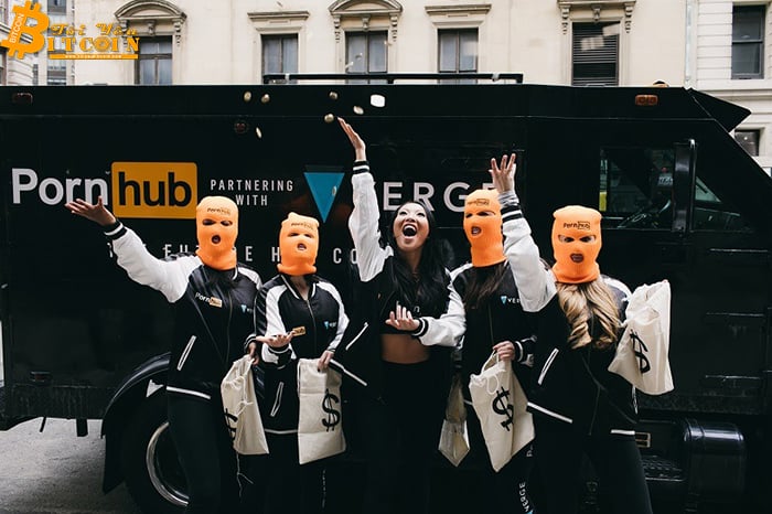 Giá Verge (XVG) pump hơn 30%, volume tăng 168% sau tin tức Paypal và Pornhub
