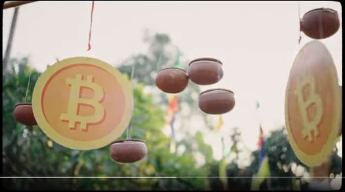 Hình ảnh 2 đồng Bitcoin tại giây thứ 13 | Ảnh chụp màn hình
