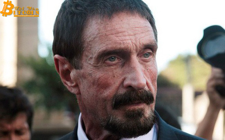 John McAfee hủy lời hứa ăn 'của quý' nếu Bitcoin không đạt 1 triệu USD