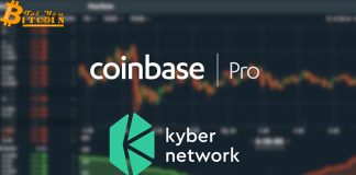Coinbase Pro thông báo niêm yết Kyber Network (KNC), giá KNC tăng vọt 17%