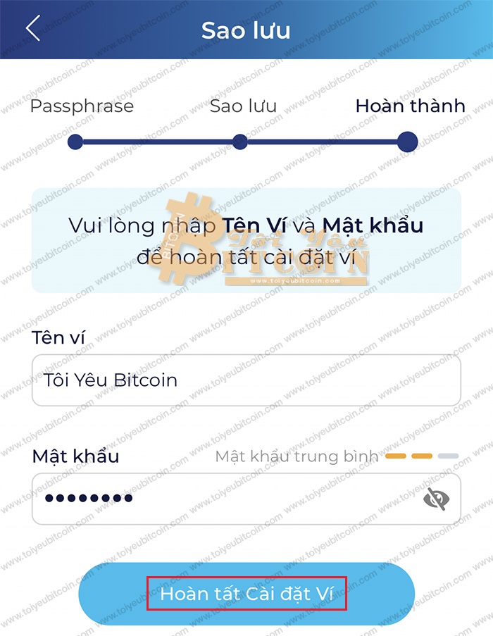 Cách sao lưu ví infinito. Ảnh 5